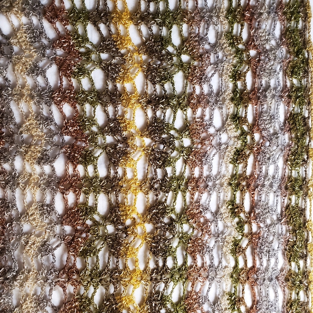 Handmade Crochet Shawl rectangle